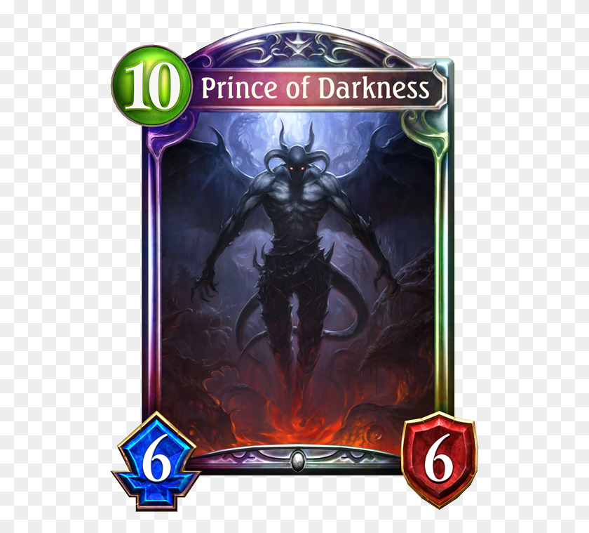 527x699 Guardian Sun Prince Of Darkness Shadowverse, World Of Warcraft, Poster, Advertisement HD PNG Download