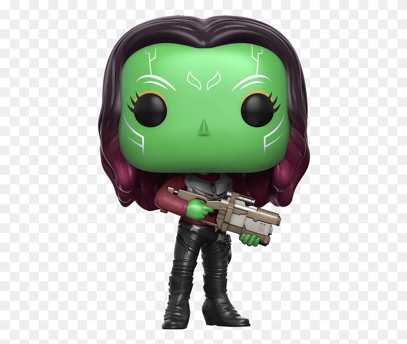 440x649 Guardians Of The Galaxy 2 Gamora Pop Figure, Toy, Helmet, Clothing HD PNG Download