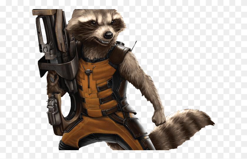 625x481 Guardians Of The Galaxy Clipart 1 Groot Guards Of The Galaxy Rocket, Mammal, Animal, Raccoon HD PNG Download