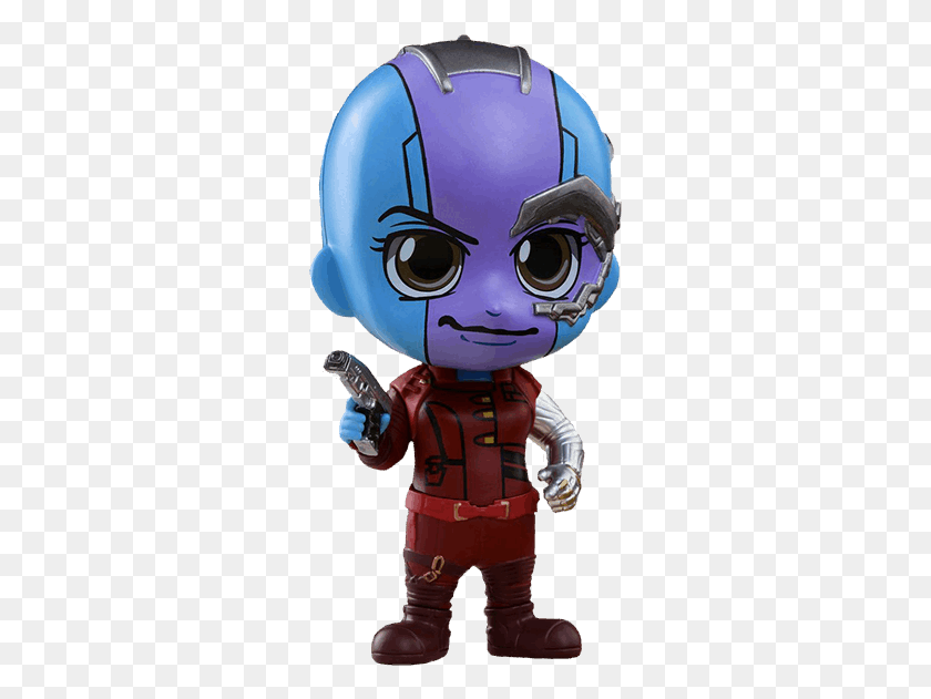 283x571 Guardians Of The Galaxy Cosbaby Nebula, Helmet, Clothing, Apparel HD PNG Download