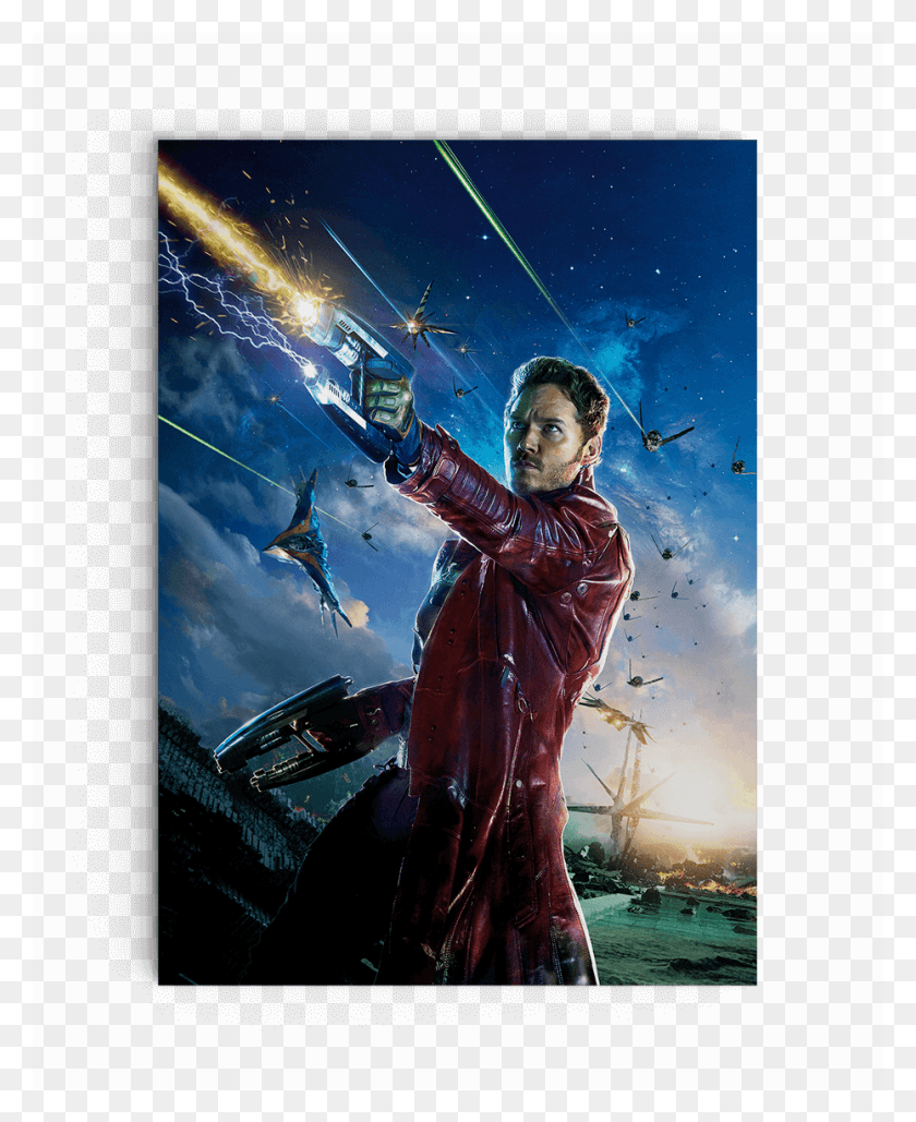930x1156 Guardians Of The Galaxy Star Lord Poster, Person, Clothing, Advertisement HD PNG Download