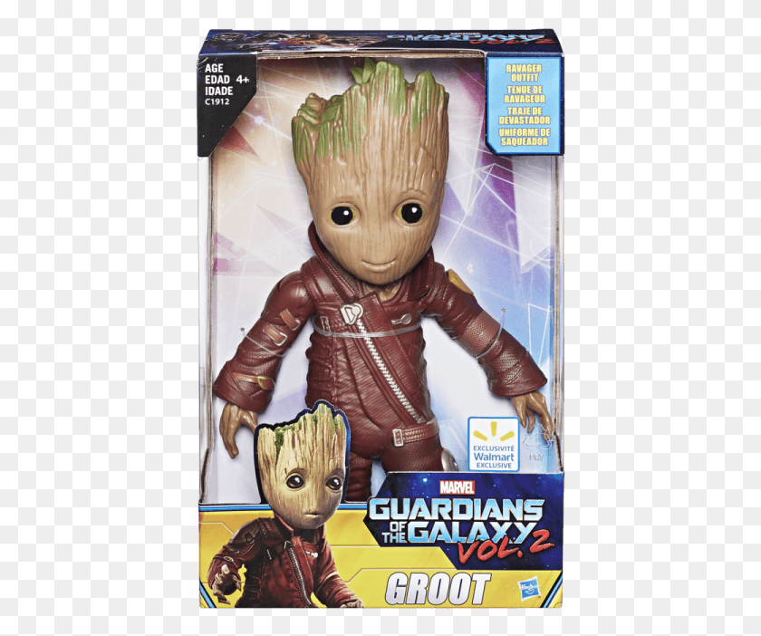 409x642 Guardians Of The Galaxy Vol 2 Groot Toy, Doll, Person, Human HD PNG Download