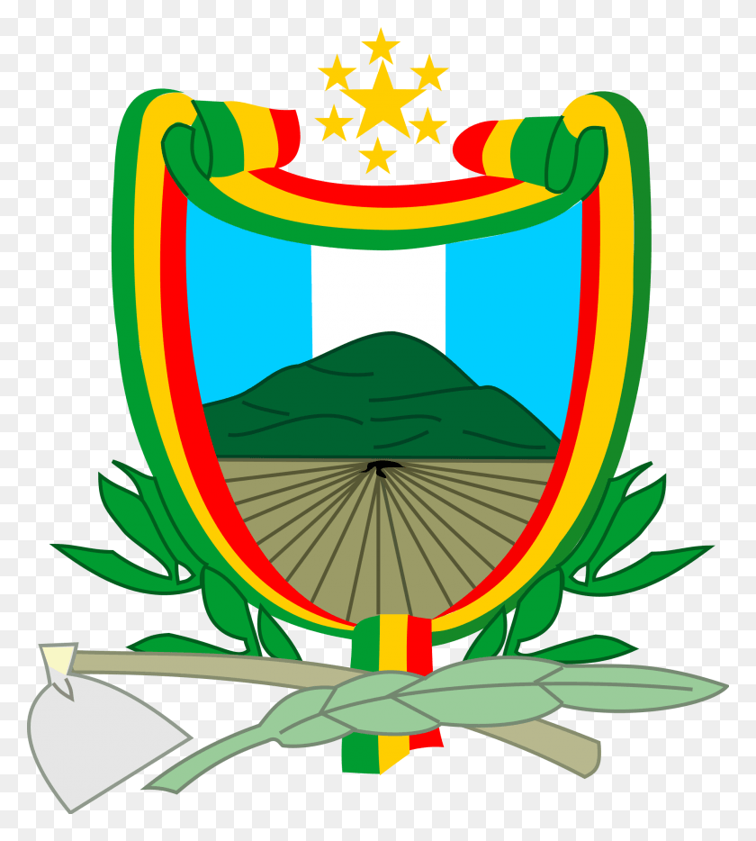 2000x2243 Герб Гватемалы Халапа, Символ, Логотип, Товарный Знак Hd Png Скачать