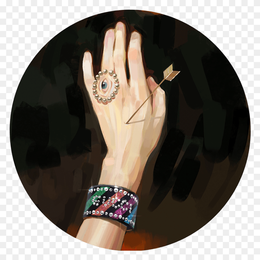 836x834 Gucci Gift Gucci Art Ignasi Monreal, Hand, Jewelry, Accessories HD PNG Download