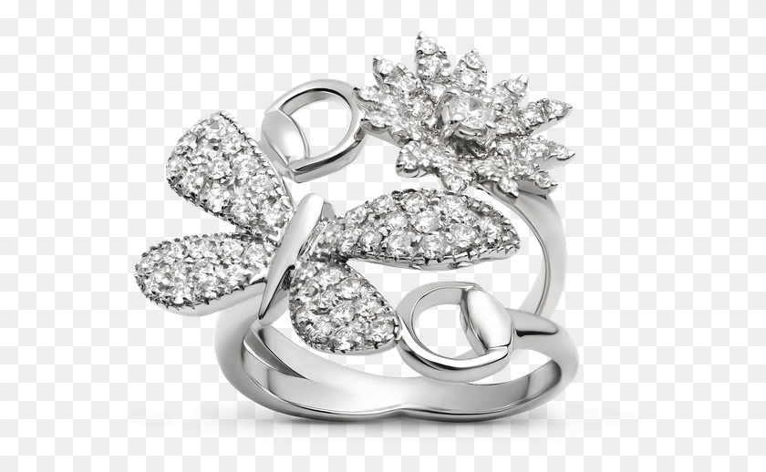 674x458 Gucci Jewelry Gucci Flora Ring Ring, Accessories, Accessory, Diamond Descargar Hd Png