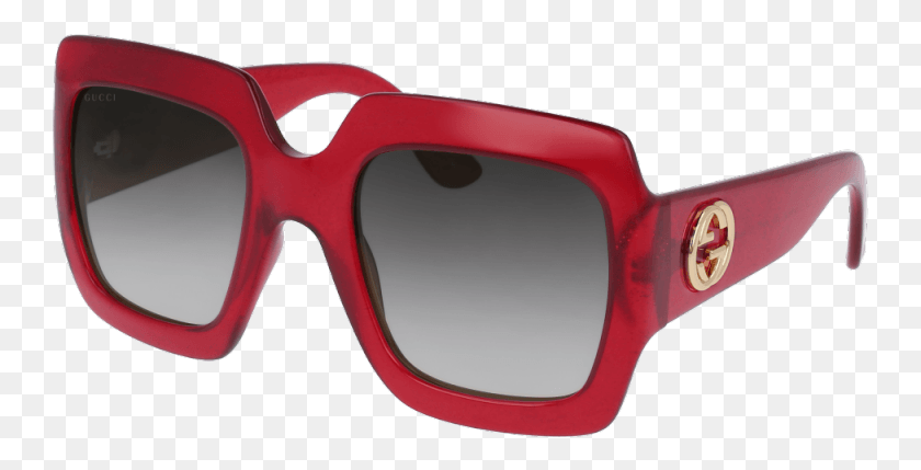 745x369 Gucci Square Black Sunglasses, Accessories, Accessory, Goggles HD PNG Download