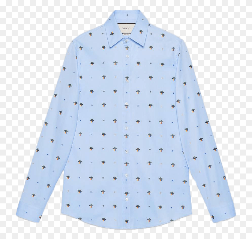 737x739 Gucci Ufo And Symbols Fil Coup Shirt Heart Fil Coupe Gucci, Clothing, Apparel, Texture HD PNG Download