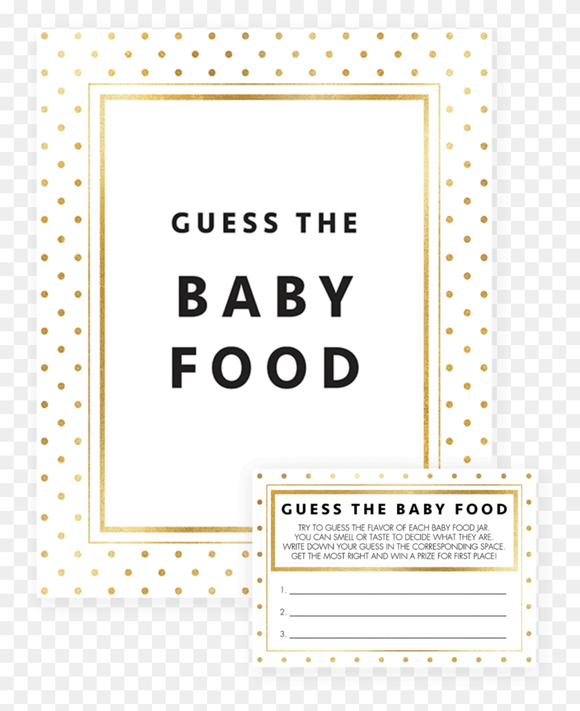 765x970 Guess The Baby Food Game Printable 388852 Circle, Text, Paper, Label HD PNG Download
