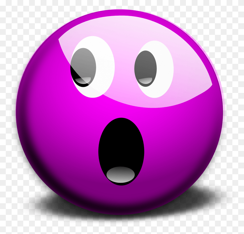 1267x1212 Adivina El Emoji Cara Sorprendida Y Película Cara Sonriente Púrpura, Bola, Bola De Boliche, Bolos Hd Png