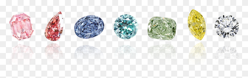 1997x526 Guide To Coloured Diamonds Diamond, Gemstone, Jewelry, Accessories HD PNG Download