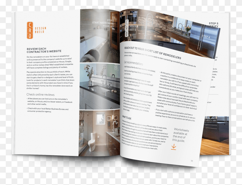 1934x1446 Guide To Hiring A Remodeler Brochure, Flyer, Poster, Paper HD PNG Download