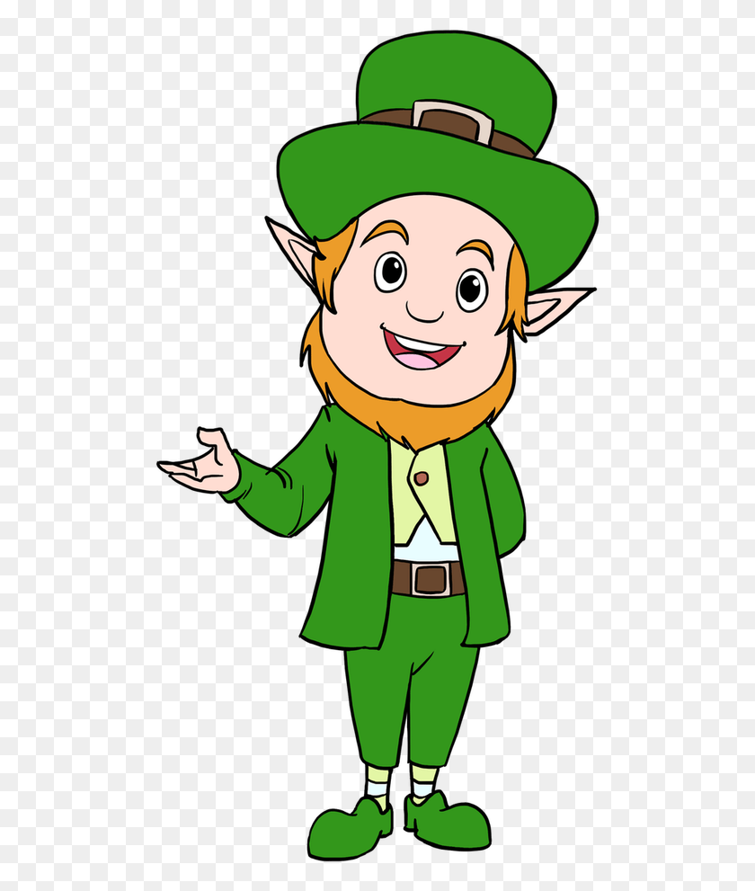 499x931 Guides On Twitter Learn How To Draw Draw A Leprechaun, Elf, Costume, Clothing HD PNG Download
