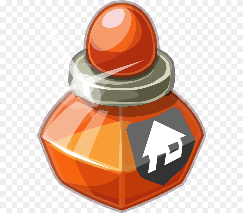 Guild House Potion Thumbnail, Bottle, Jar, Ink Bottle PNG