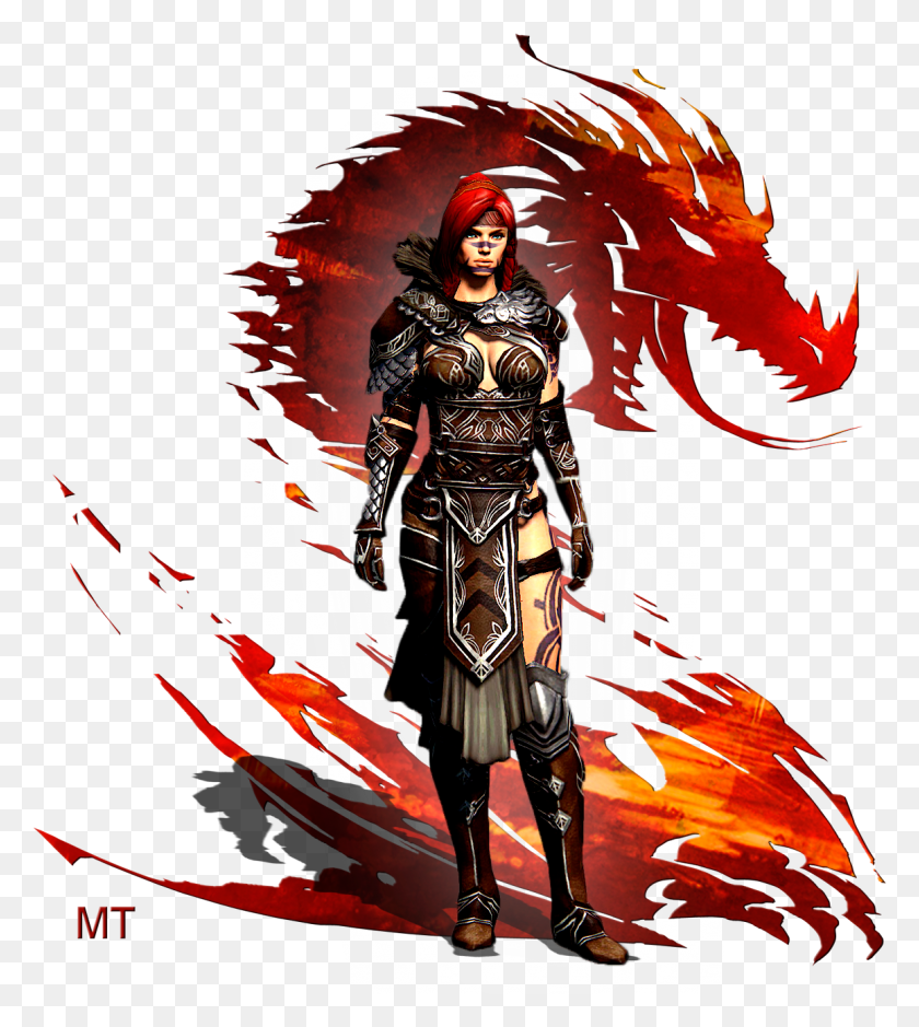 1158x1305 Guild Wars 2 Logo, Person, Human, Poster HD PNG Download