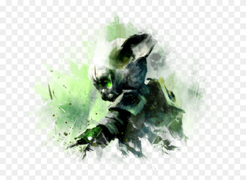 694x555 Guild Wars 2 Logo, Graphics, Green HD PNG Download