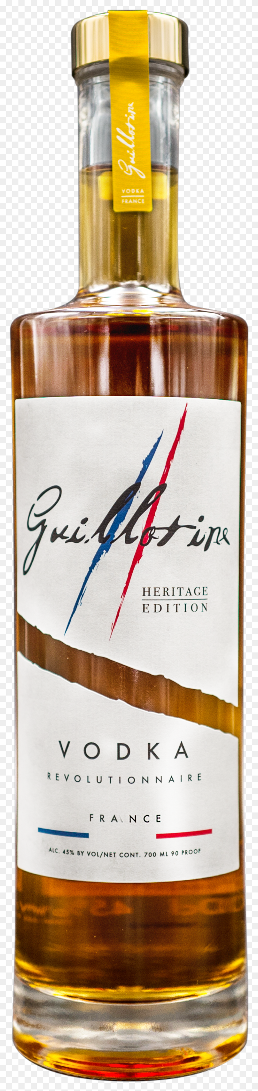 811x3624 Guillotine Vodka Heritage Bouteille Vodka Guillotine Heritage, Text, Handwriting, Beer HD PNG Download