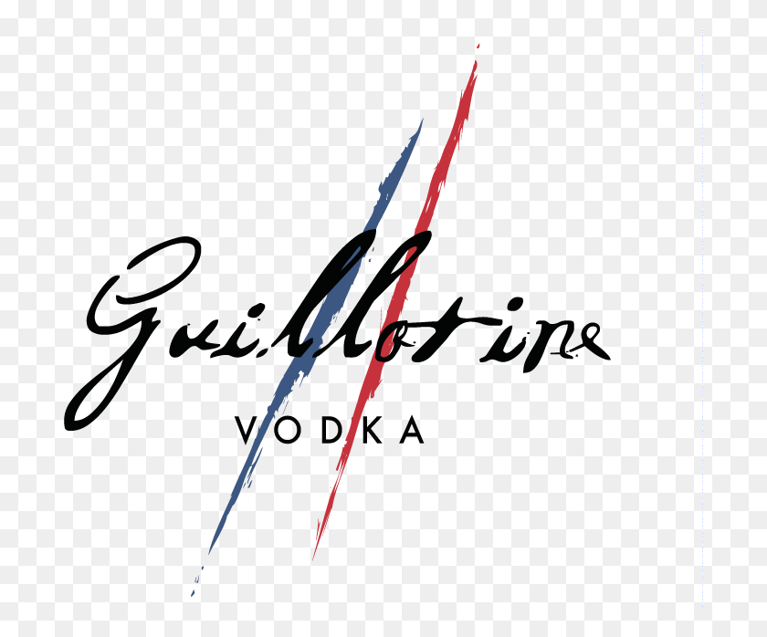 701x638 Descargar Png Guillotinevodka Logo Guillotine Vodka Png