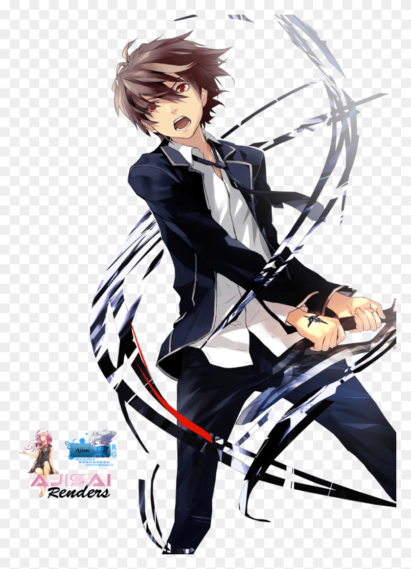 900x1273 Guilty Crown Transparent Guilty Crown Render, Person, Human, Leisure Activities HD PNG Download