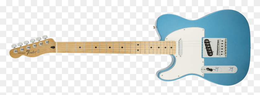 2392x761 Рисунок Гитары Fender Telecaster Blue Left Handed, Электрогитара, Досуг, Музыкальный Инструмент Png Скачать