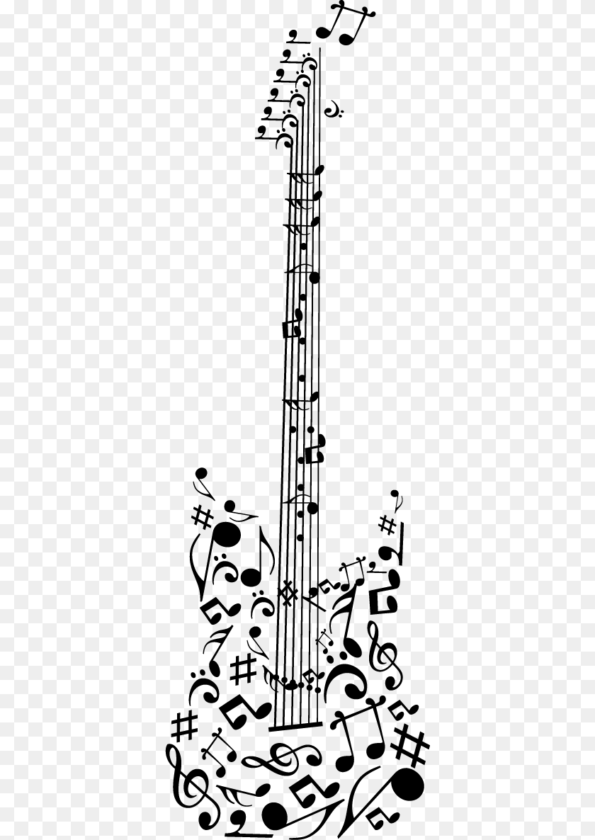 Guitarras Electricas Con Notas Musicales, Silhouette, Lighting, Symbol Transparent PNG