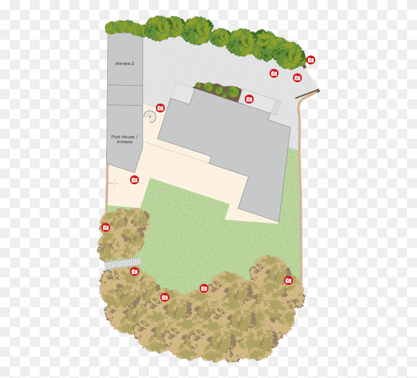 451x703 Gull Rock Ground Floorplan Plan, Diagram, Plot, Housing HD PNG Download