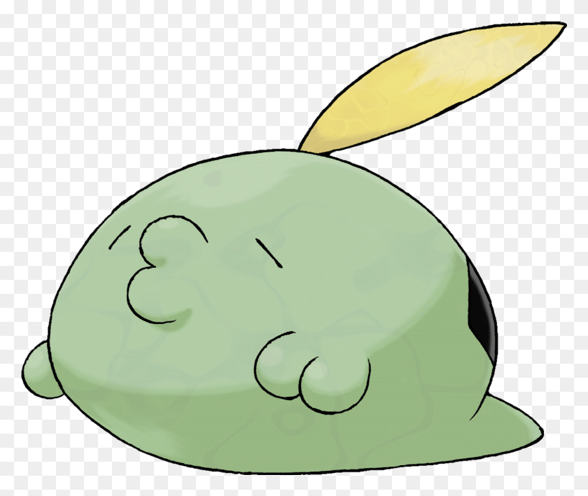 1281x1067 Descargar Png / Pokemon Gulpin, Mano, Puño, Planta Hd Png