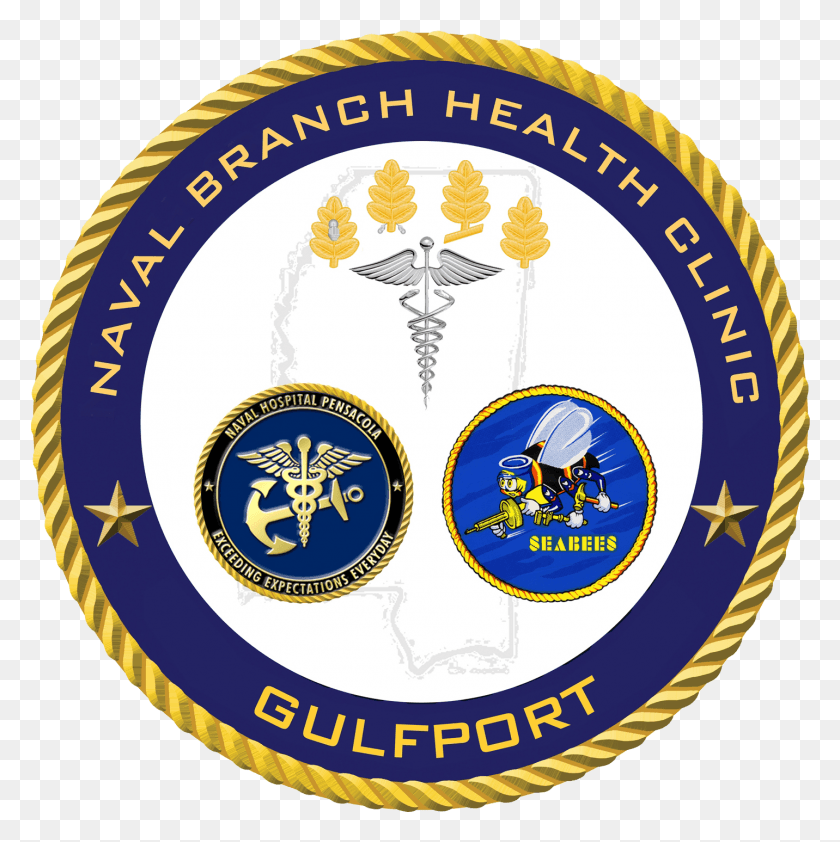 1432x1437 Gulport Seal Medical Symbol Medical Symbol, Logo, Trademark, Badge HD PNG Download