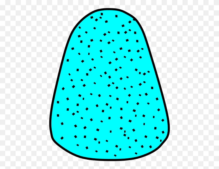 465x590 Gum Drop Large Bright Blue, Texture, Polka Dot, Rug Descargar Hd Png