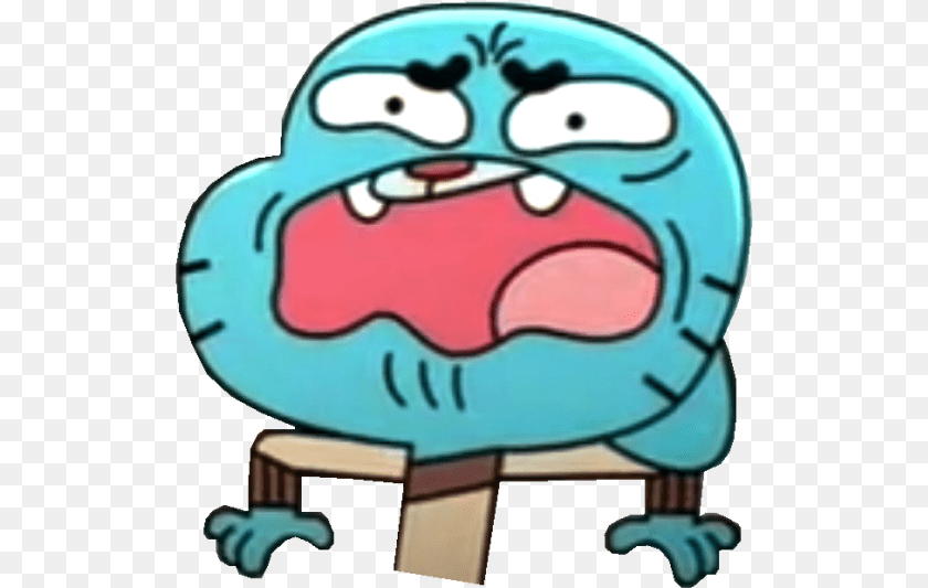 Gumball 01 A Gumball Scared, Cartoon Clipart PNG