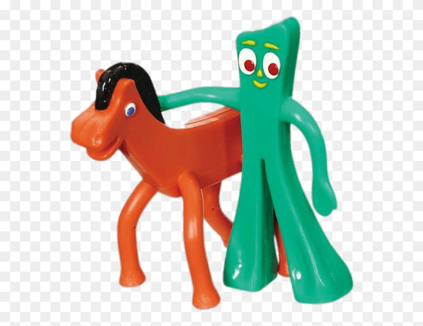 568x588 Caballo Gumby, Juguete, Inflable, Plástico Hd Png