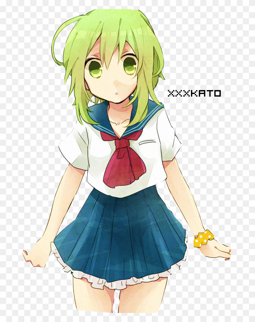 693x1000 Gumi Google Search Anime Render Gumi, Clothing, Apparel, Female HD PNG Download