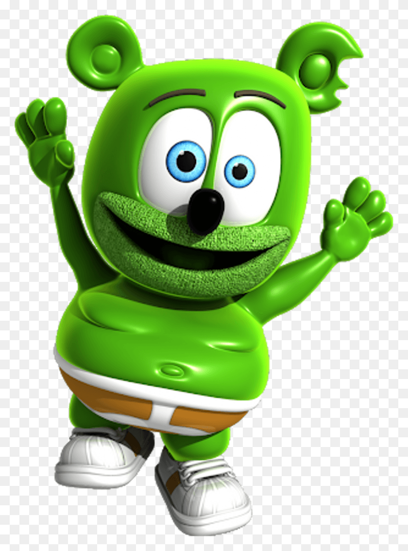 1024x1410 Gummy Bear Gets Youtube Series Consumer Products Gummy Bear, Toy, Green, Elf HD PNG Download