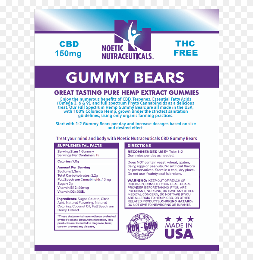 616x801 Gummy Bears 150mg Graphic Design, Flyer, Poster, Paper HD PNG Download