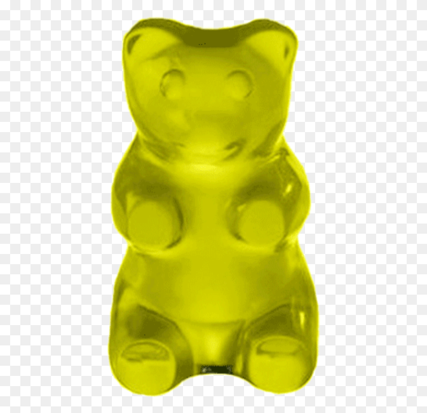 426x753 Стикер Gummybear Gummy Bear Белый Фон, Игрушка, Рука, Торс Png Скачать