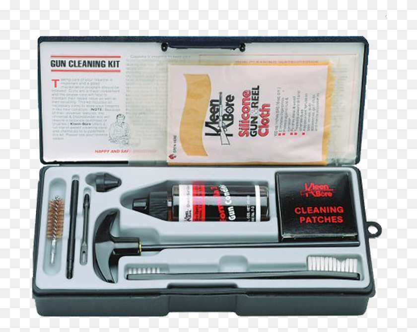 719x608 Gun Clean Kit Gun Cleaning Kit Kleen Bore, Machine, First Aid, Printer HD PNG Download