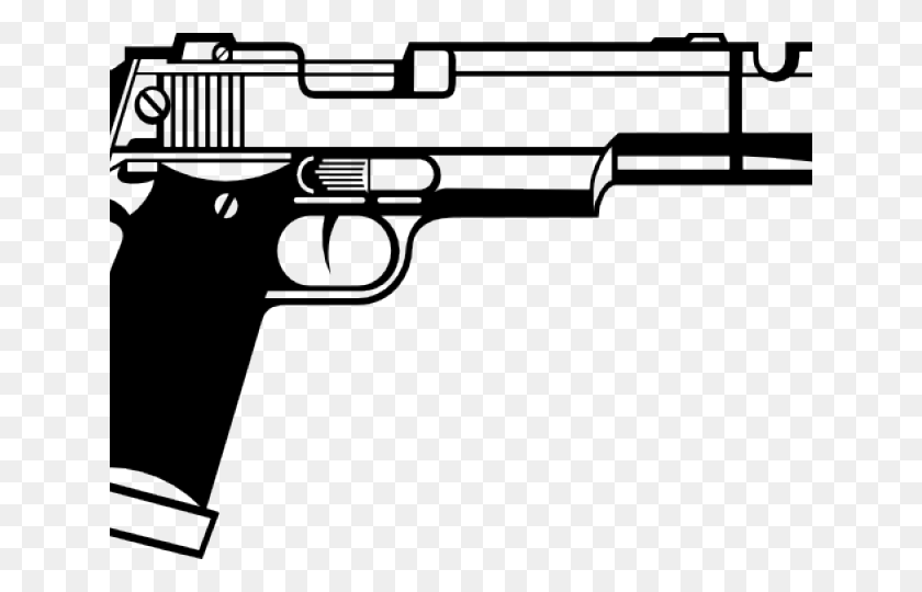 640x480 Gun Clipart Frame Clipart Gun, Weapon, Weaponry, Handgun HD PNG Download