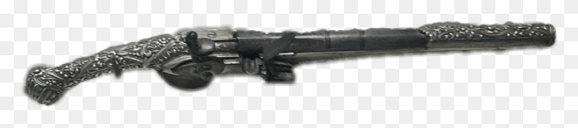854x138 Gun Gunpowder Gunpowdergun Rifle, Weapon, Weaponry, Handgun HD PNG Download