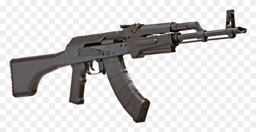 931x448 Gun Transparent Images Free Io Ak47 Blacked Out Ak, Weapon, Weaponry, Rifle HD PNG Download