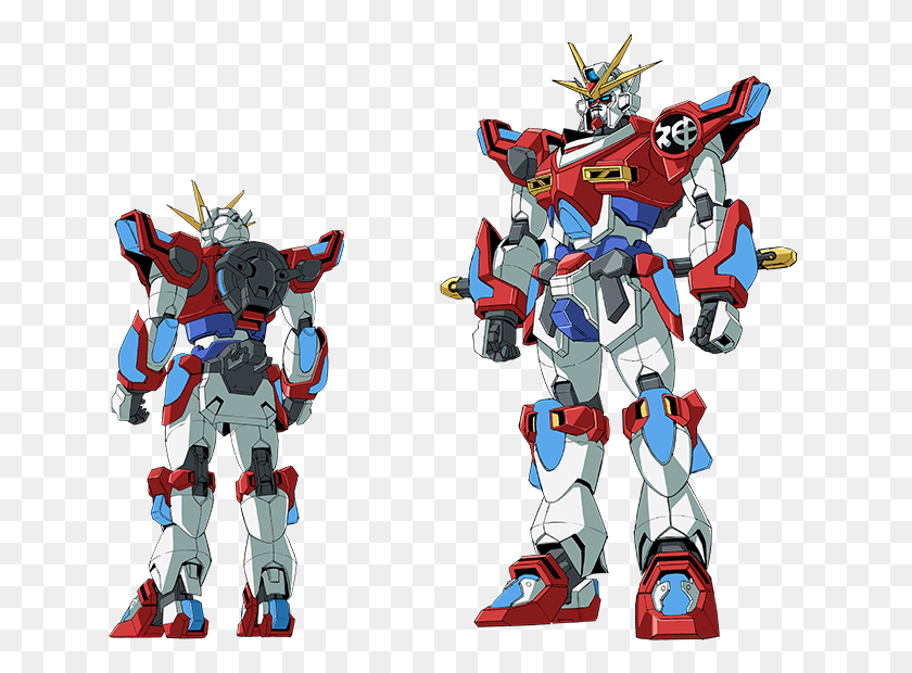 641x560 Gundam Build Fighters Попробуйте 40 Фоновых Обоев Hgbf 1 144 Gundam Burning Kamiki, Робот, Человек, Человек Hd Png Скачать