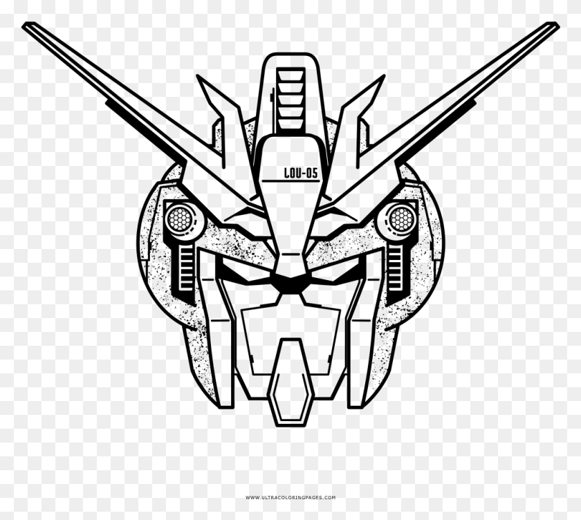 993x882 Раскраски Gundam Photo Gundam Disegni Da Colorare, Серый, World Of Warcraft Hd Png Download