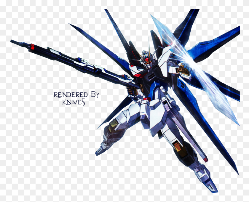 962x768 Gundam Freedom Strike Freedom Gundam Transparent, Machine, Helicopter, Aircraft HD PNG Download