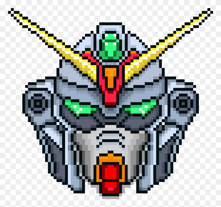 1081x1006 Gundam Head Illustration, Graphics, Poster HD PNG Download