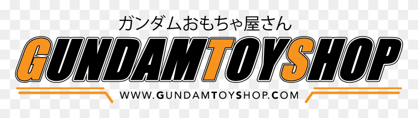 5899x1351 Descargar Png Gundam Toy Shop Gdme Trading Orange, Word, Texto, Etiqueta Hd Png