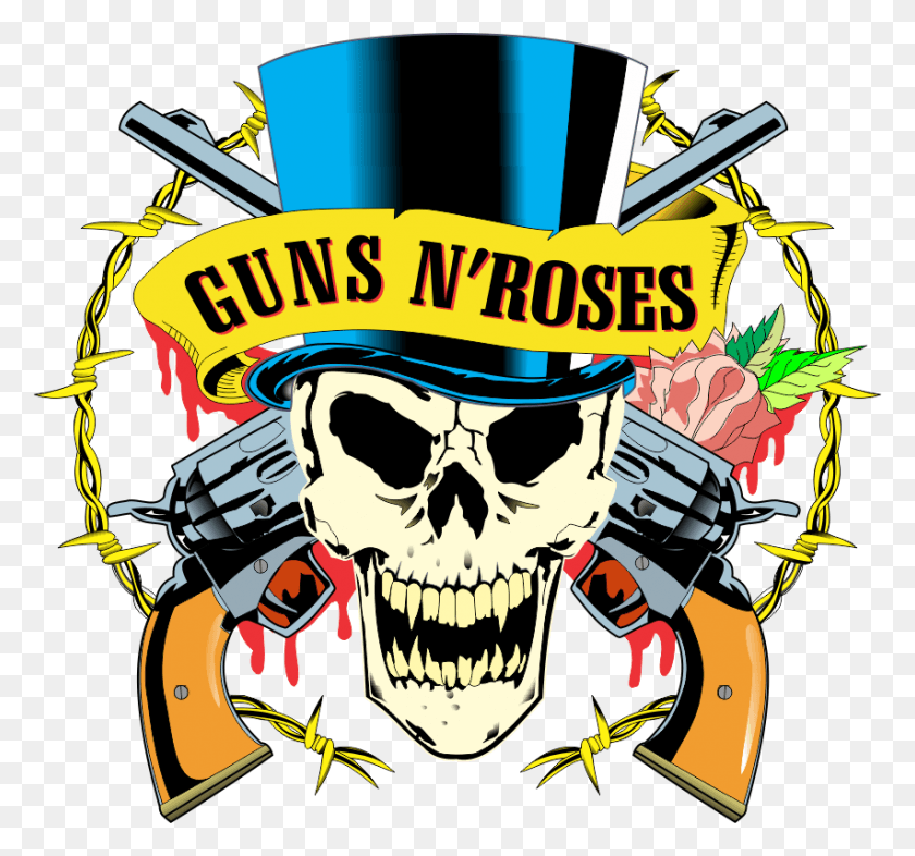 853x795 Guns N Roses Drawings, Person, Human, Sunglasses HD PNG Download