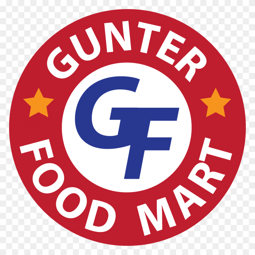 1000x1000 Descargar Png Gunter Food Mart, Certificación De Patógenos Transmitidos Por La Sangre, Logotipo, Símbolo, Marca Registrada Hd Png