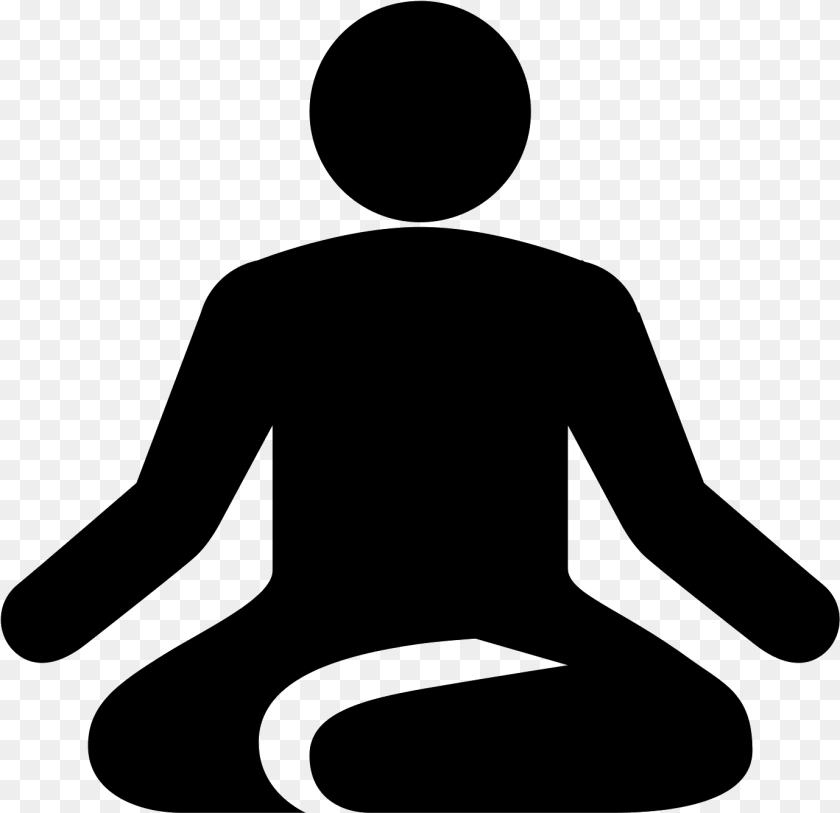 1379x1335 Guru Icon Meditation Clip Art, Gray Sticker PNG