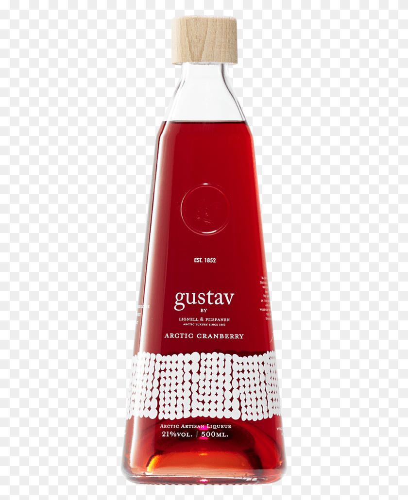 345x970 Gustav Arctic Cranberry Bottle, Liquor, Alcohol, Beverage HD PNG Download