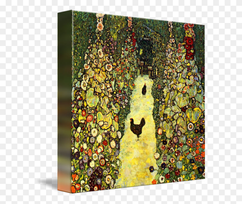 598x650 Gustav Klimt Painting, Mosaic, Tile HD PNG Download