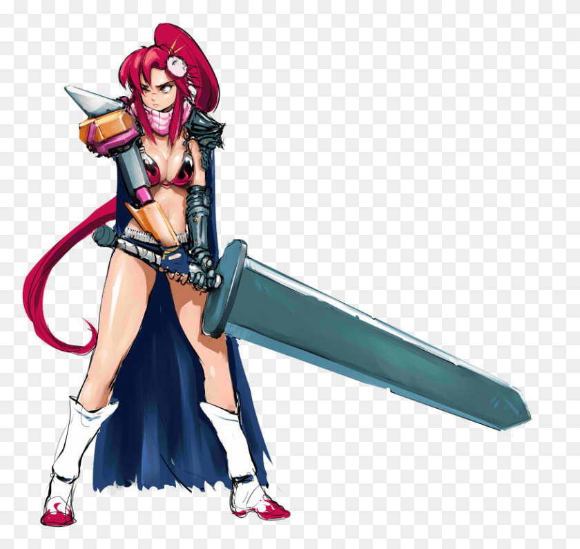815x769 Guts Casca Yoko Littner Weapon Cold Weapon Anime Fictional, Costume, Person, Human HD PNG Download