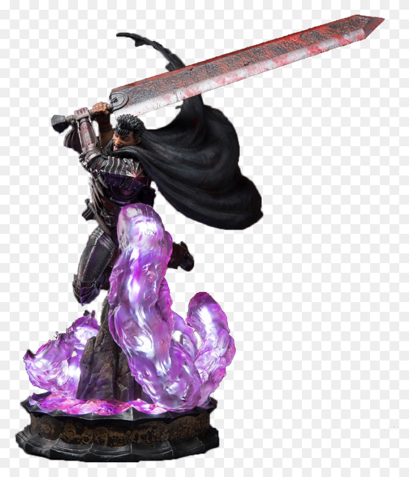 869x1024 Guts Figurine, Person, Human, Axe HD PNG Download